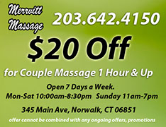 Merritt Massage Menu